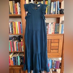 Teal universal thread maxi dress